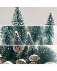 CHOINKA CHOINKI DEKORACYJNE SZTUCZNE DRZEWKO 7SZT