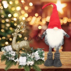 SKRZAT KRASNAL ŚWIĄTECZNY TELESKOPOWY DUŻY 75CM