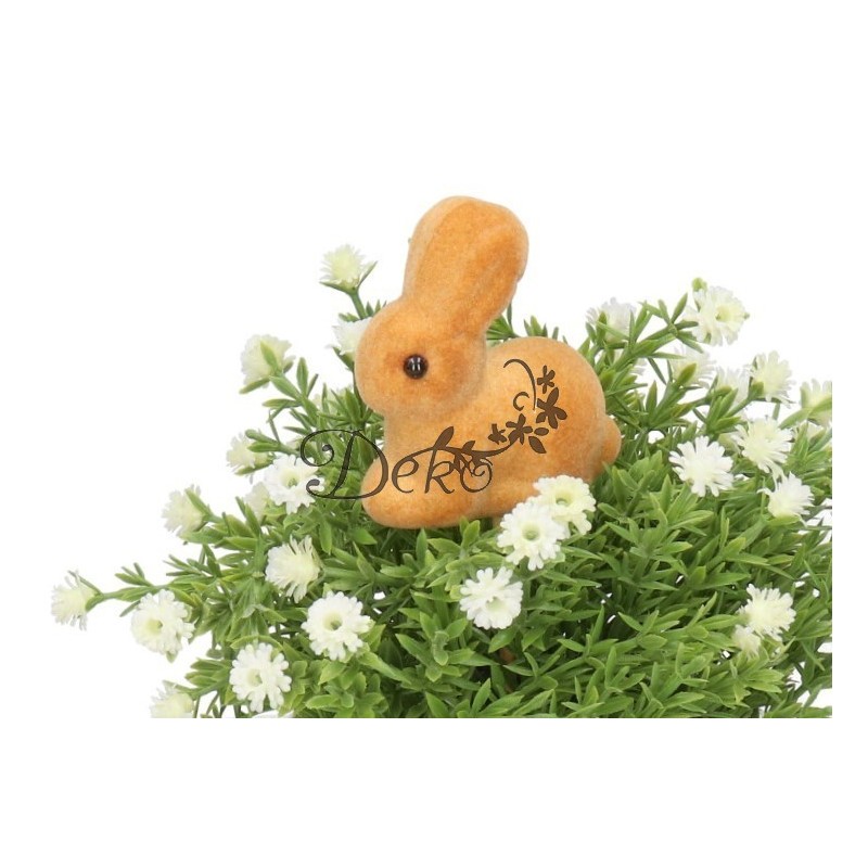 ZAJĄC ZAJĄCZEK WIELKANOCNY FIGURKA OZDOBA STROIK PIK