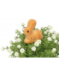 ZAJĄC ZAJĄCZEK WIELKANOCNY FIGURKA OZDOBA STROIK PIK