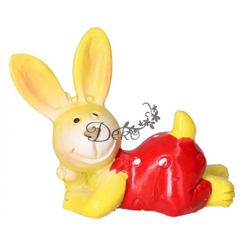 ZAJĄC ZAJĄCZEK FIGURKA DO STROIKA BOMBEK 1SZT OZDOBA