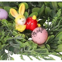 ZAJĄC ZAJĄCZEK FIGURKA DO STROIKA BOMBEK 1SZT OZDOBA