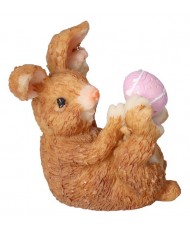 ZAJĄC ZAJĄCZKI FIGURKA FIGURKI 4SZT OZDOBA DO STROIKA