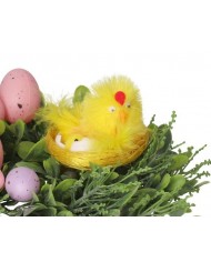 KURCZAKI WIELKANOCNE 6 SZT 8CM KURCZAKI W GNIAZDKU