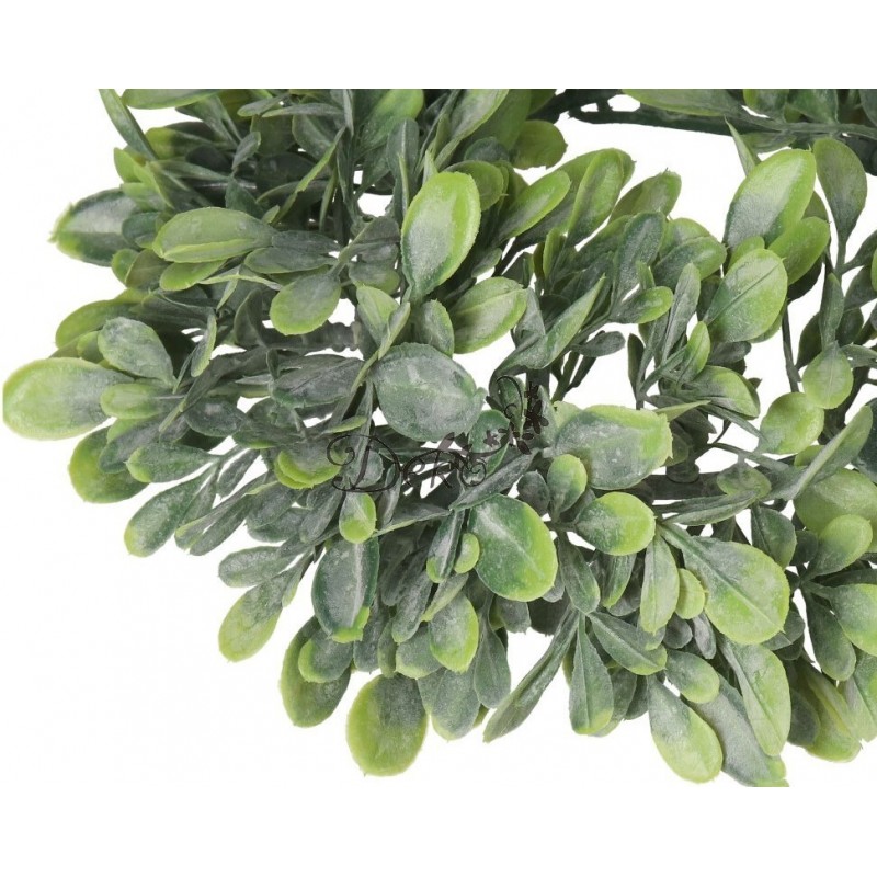 WIANEK DEKORACYJNY BUKSZPANOWY 25CM STROIK WIANKI