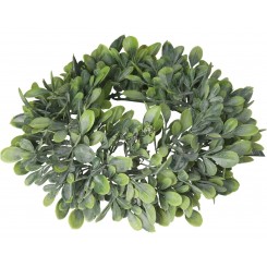 WIANEK DEKORACYJNY BUKSZPANOWY 25CM STROIK WIANKI