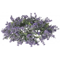 WIANEK DEKORACYJNY LAWENDOWY 22CM STROIK WIANKI