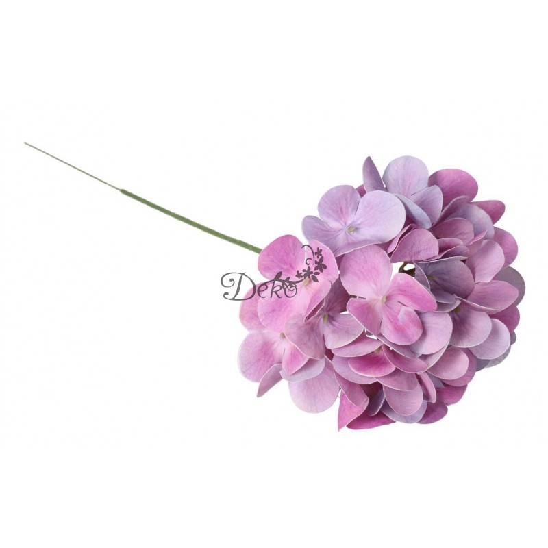 SZTUCZNE KWIATY ROŚLINY HORTENSJA POJEDYNCZA PREMIUM JAK ŻYWA 40CM