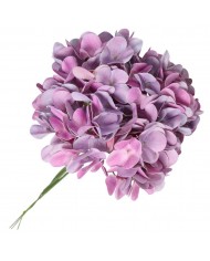 SZTUCZNE KWIATY ROŚLINY HORTENSJA POJEDYNCZA PREMIUM JAK ŻYWA 40CM