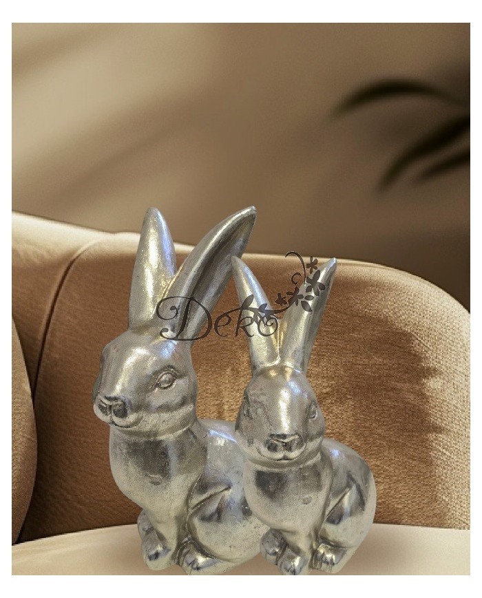 ZAJĄC ZAJĄCZEK CERAMICZNY WIELKANOCNY GIGANT FIGURKA