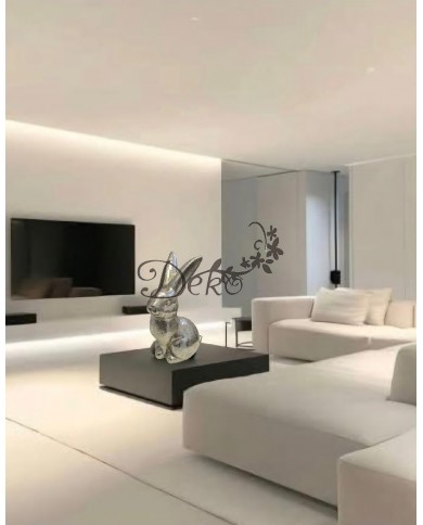 ZAJĄC ZAJĄCZEK CERAMICZNY WIELKANOCNY GIGANT FIGURKA