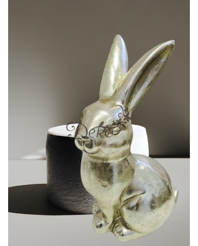 ZAJĄC ZAJĄCZEK CERAMICZNY WIELKANOCNY GIGANT FIGURKA