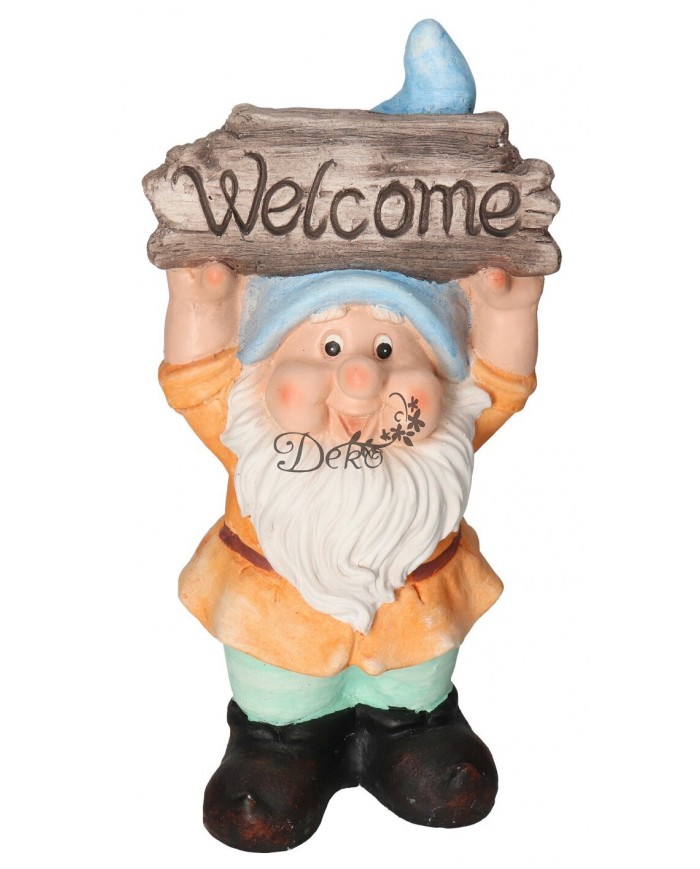 FIGURKA OGRODOWA SKRZAT KRASNAL CERAMICZNY DUŻY