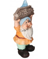 FIGURKA OGRODOWA SKRZAT KRASNAL CERAMICZNY DUŻY