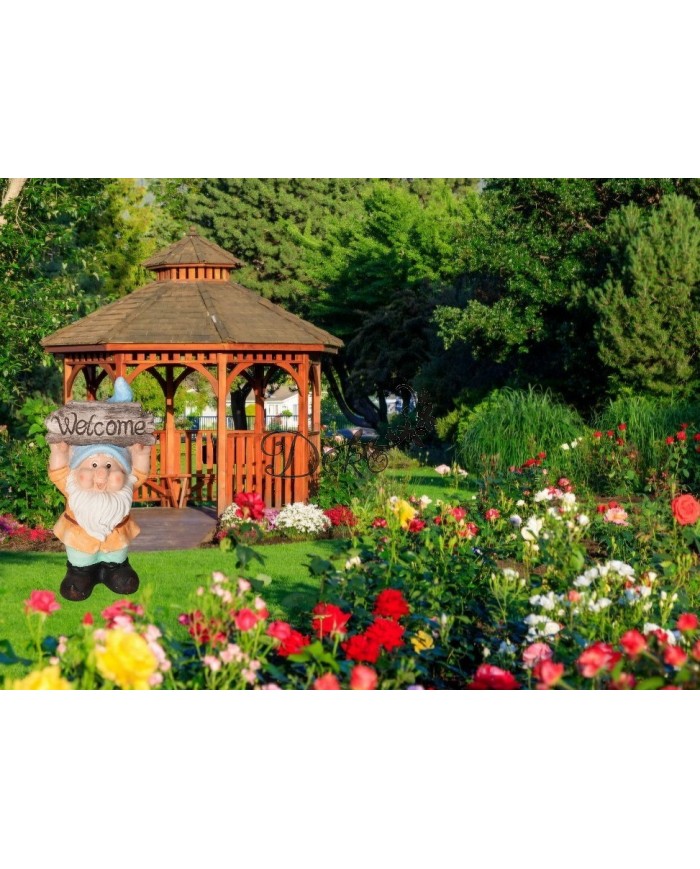 FIGURKA OGRODOWA SKRZAT KRASNAL CERAMICZNY DUŻY