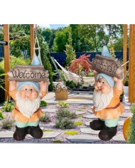 FIGURKA OGRODOWA SKRZAT KRASNAL CERAMICZNY DUŻY