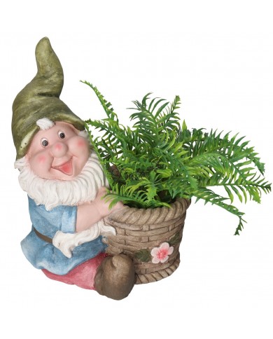 FIGURKA OGRODOWA SKRZAT KRASNAL CERAMICZNY DUŻY