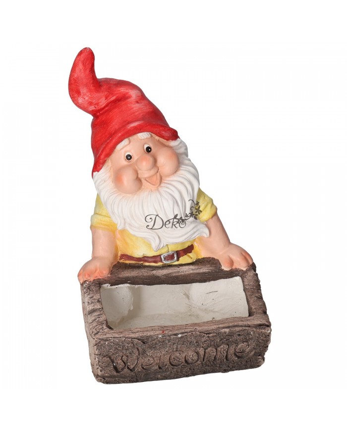 FIGURKA OGRODOWA SKRZAT KRASNAL CERAMICZNY DUŻY