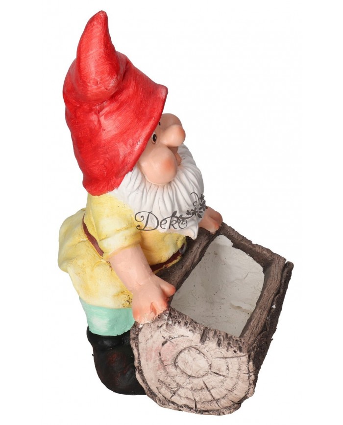 FIGURKA OGRODOWA SKRZAT KRASNAL CERAMICZNY DUŻY