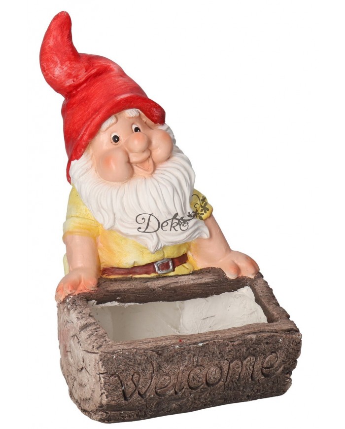 FIGURKA OGRODOWA SKRZAT KRASNAL CERAMICZNY DUŻY