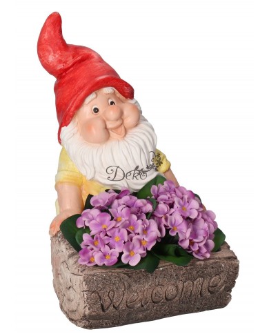 FIGURKA OGRODOWA SKRZAT KRASNAL CERAMICZNY DUŻY