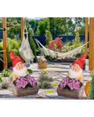 FIGURKA OGRODOWA SKRZAT KRASNAL CERAMICZNY DUŻY