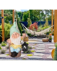 FIGURKA OGRODOWA SKRZAT KRASNAL CERAMICZNY DUŻY