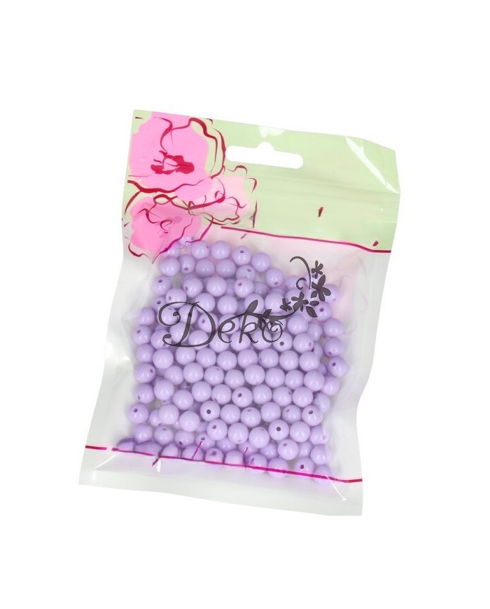 KORALIKI KORALE PEREŁKI Z DZIURKĄ 8 MM 190 SZT