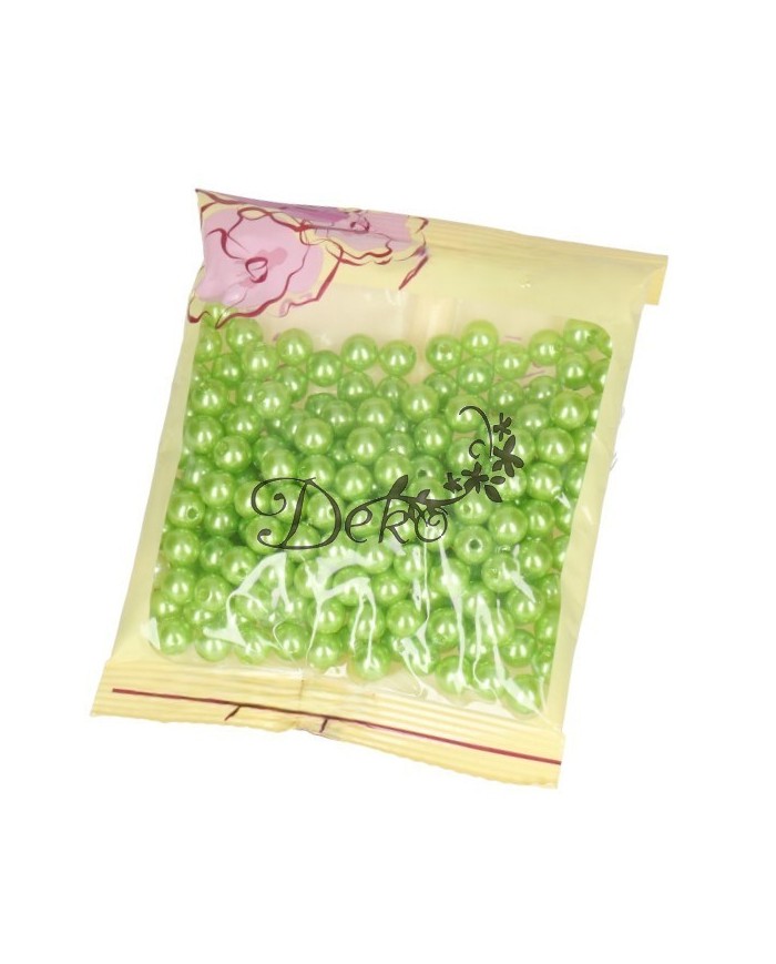 KORALIKI KORALE PEREŁKI Z DZIURKĄ 8 MM 190 SZT