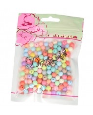 KORALIKI KORALE PEREŁKI Z DZIURKĄ 8 MM 190 SZT