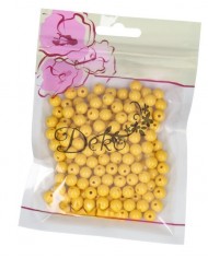 KORALIKI KORALE PEREŁKI Z DZIURKĄ 8 MM 190 SZT