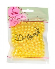 KORALIKI KORALE PEREŁKI Z DZIURKĄ 8 MM 190 SZT