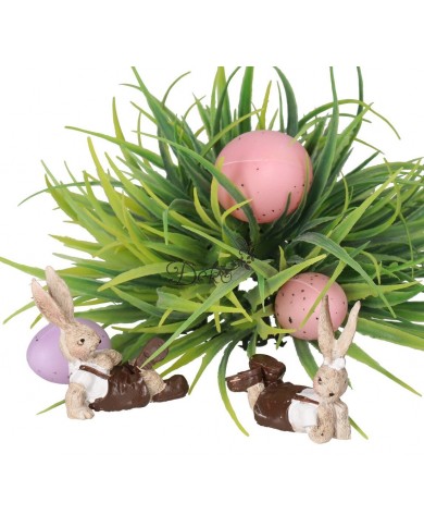 ZAJĄC ZAJĄCZEK FIGURKA DO STROIKA BOMBEK 1SZT OZDOBA