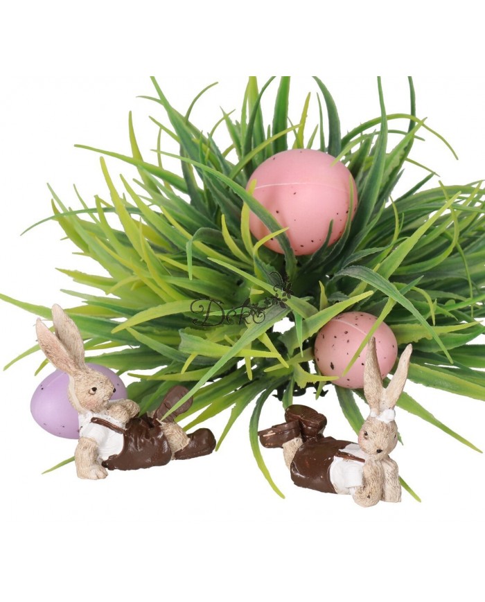 ZAJĄC ZAJĄCZEK FIGURKA DO STROIKA BOMBEK 1SZT OZDOBA