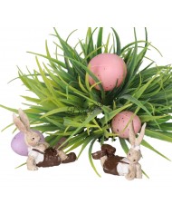 ZAJĄC ZAJĄCZEK FIGURKA DO STROIKA BOMBEK 1SZT OZDOBA