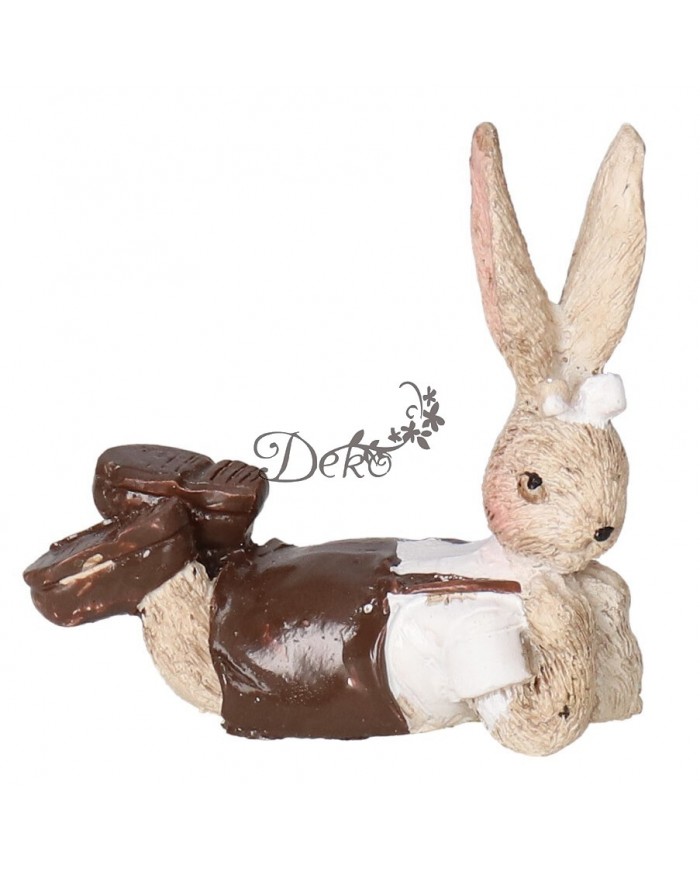 ZAJĄC ZAJĄCZEK FIGURKA DO STROIKA BOMBEK 1SZT OZDOBA