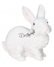 ZAJĄC ZAJĄCZEK CERAMICZNY WIELKANOCNY DUŻY FIGURKA