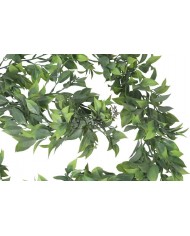 GIRLANDA ZIELONA STROIK 160CM SZTUCZNE KWIATY