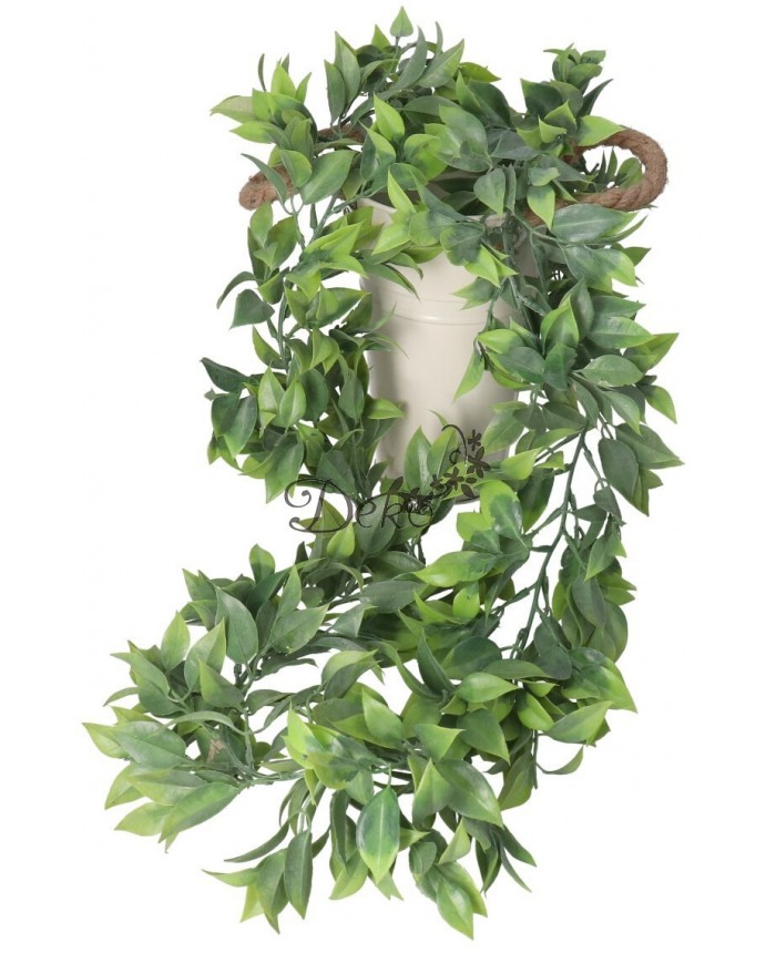 GIRLANDA ZIELONA STROIK 160CM SZTUCZNE KWIATY