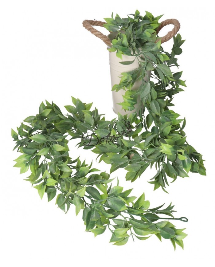 GIRLANDA ZIELONA STROIK 160CM SZTUCZNE KWIATY
