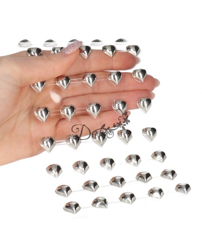 SERDUSZKA SAMOPRZYLEPNE NA BLISTRZE DŻETY 12MM 60 SZT