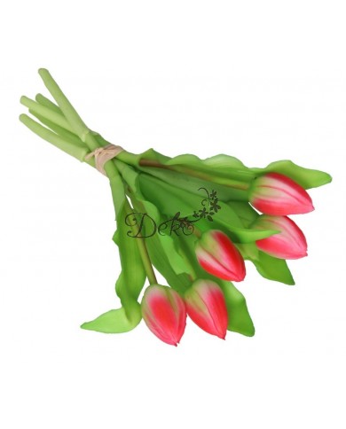 TULIPANY BUKIET TULIPANÓW GUMOWE GUMOWANE JAK ŻYWE