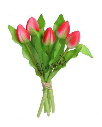 TULIPANY BUKIET TULIPANÓW GUMOWE GUMOWANE JAK ŻYWE