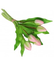 TULIPANY BUKIET TULIPANÓW GUMOWE GUMOWANE JAK ŻYWE