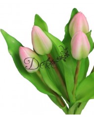 TULIPANY BUKIET TULIPANÓW GUMOWE GUMOWANE JAK ŻYWE