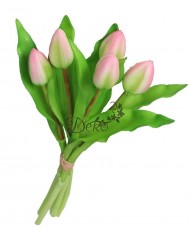 TULIPANY BUKIET TULIPANÓW GUMOWE GUMOWANE JAK ŻYWE