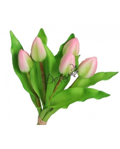 TULIPANY BUKIET TULIPANÓW GUMOWE GUMOWANE JAK ŻYWE