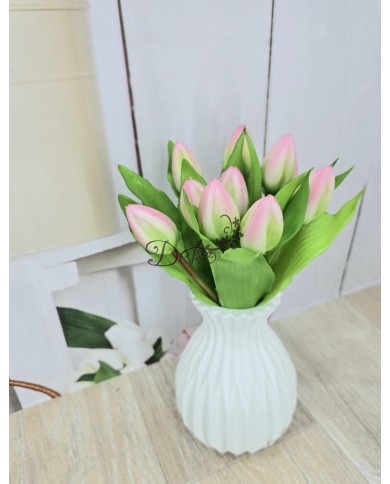 TULIPANY BUKIET TULIPANÓW GUMOWE GUMOWANE JAK ŻYWE