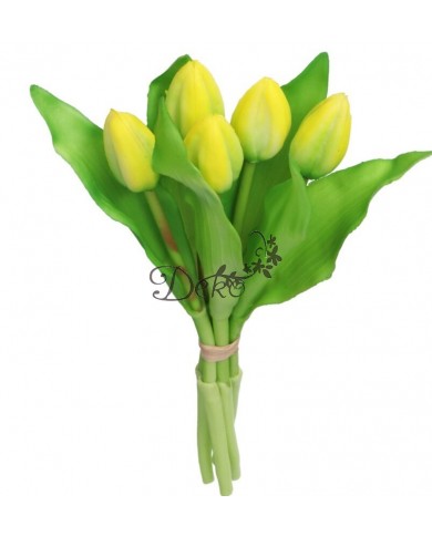 TULIPANY BUKIET TULIPANÓW GUMOWE GUMOWANE JAK ŻYWE