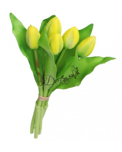 TULIPANY BUKIET TULIPANÓW GUMOWE GUMOWANE JAK ŻYWE